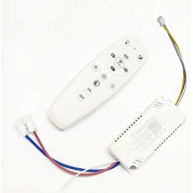 LED Smart vezérlő, 2.4ghz, LED dimmer, távirányító, 20-40W, 2 csatorna