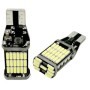 Autó LED SMD izzó, T15, 4014, 10W, 12V/400mA, Canbus - hideg fehér fény