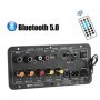 Mono audio erősítő modul készlet, MP3, rádió, USB/micro SD, Bluetooth, 15W, 12/24/220V - D10