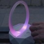 Hordozható Bluetooth hangszóró RGB fényjátékkal, 3W