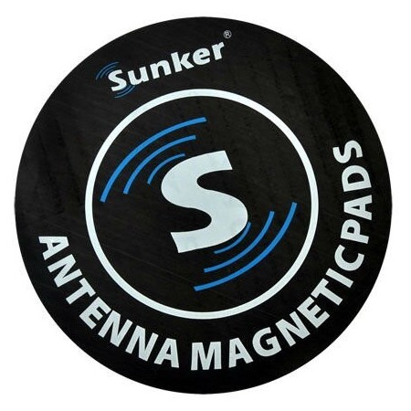 CB antenna mágnespad, SUNKER ANT0474, 12cm