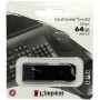 Kingston 64GB Data Traveler Exodia pendrive, USB 3.2, Gen 1, fekete