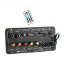 Mono audio erősítő modul készlet, MP3, rádió, USB/micro SD, Bluetooth, 15W, 12/24/220V - D10