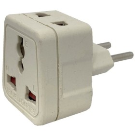 Hálózati adapter, földelés nélkül, 250V/10A