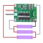 Töltésvédelmi modul 3x 18650 akkumulátor, BMS Li-ion, 12V/24A