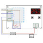 Töltőmodul Li-Ion akkumulátorokhoz, 3,7-120V, kijelzővel, XH-M602