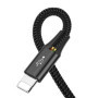 Baseus Fast 4 az 1-ben USB-kábel 2xUSB-C / Lightning / Micro 3,5A 1,2 m, fekete (CA1T4-B01)