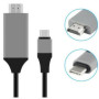 Adapterkábel, USB Type-C - HDMI anya HDTV, 2m - HD41