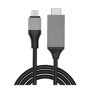 Adapterkábel, USB Type-C - HDMI anya HDTV, 2m - HD41