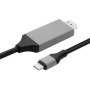 Adapterkábel, USB Type-C - HDMI anya HDTV, 2m - HD41