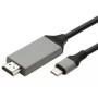 Adapterkábel, USB Type-C - HDMI anya HDTV, 2m - HD41