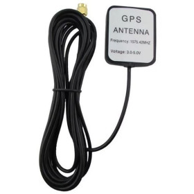 GPS antenna SMA csatlakozóval, mágneses, 5m kábel