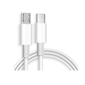 Adat-/töltőkábel, C típusú - micro USB, 18W, 1m