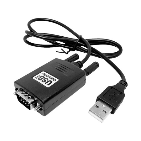 Adapterkábel, átalakító, USB-COM soros port, RS232