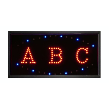 LED Reklámtábla - ABC