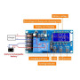 Ólom-savas akkumulátor töltő modul, 6-60V/30A, önvédelem, LED kijelző, napelem