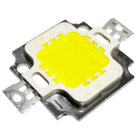 COB LED fényforrás modul, nagy teljesítményű, 10W, 32–36V, hideg fehér fény (6500K)