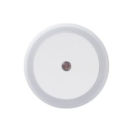 Éjszakai LED lámpa fényérzékelővel, 240V, 1W, 4 LED, fehér – ZD104
