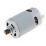 DC motor, 12V/1300mA, 23000rpm, 14 fog - GRS-550VC