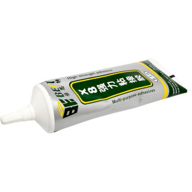 Átlátszó, nagy szilárdságú, univerzális ragasztó mobiltelefonokhoz, 110 ml – BST-X8