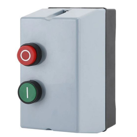 Elektromos motor indítókapcsoló kontaktorral és túlterhelésvédelemmel, 230V/18A – QCX2-18