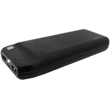 Külső akkumulátor, power bank kijelzővel, Li-ion akkumulátor - 24000mA