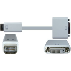 Konverter/adapter, mini DVI, apa - DVI-I (Dual Link), anya - 10cm