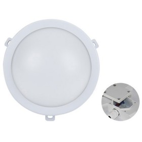 Kerek LED-es világítótest, kültérre használható, 220V/12W - fehér/semleges fény - 407-501