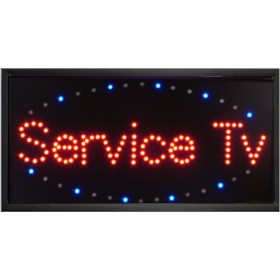 LED Reklámtábla SERVICE TV