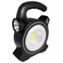 Campig zseblámpa, napelemes LED COB, 10W, hordozható, USB 5V/500mA, akkumulátor - JY-819A