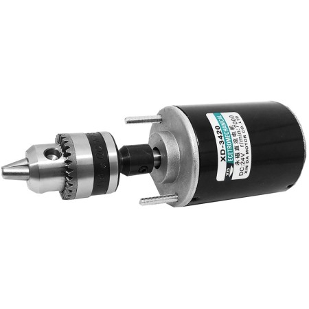 Fúró tokmány motor DC 24V/300mA, 7000rpm - XD-3420