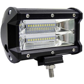 Autó projektor, 24 SMD LED, 12V-24V/24W - fehér/hideg fény