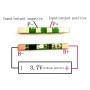 Töltésvédelmi modul 1x 18650 akkumulátor, Li-ion BMS, 3,7V/1,8A