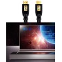 HDMI 2.0 kábel, 4K, ARC, aranyozott, férfi-dugasz - 3 m