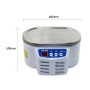 Digitális ultrahangos sterilizátor, 50 W, kapacitás 600 ml, 40 kHz, időzítő funkció