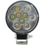 Autó projektor, 9 LED, 12V-24V/13W - fehér/hideg fény