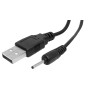 USB A kábel, dugasz - DC jack, dugó - 1 m