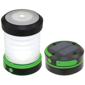 LED kempinglámpa, 1W, napelemes töltés, összecsukható - 401-712