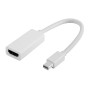 Átalakító/adapter, mini Display Port, apa - HDMI, anya, 20 cm