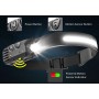 Rugalmas fejlámpa, LED COB +TP30, 10W, 500-1000lm, W689-3